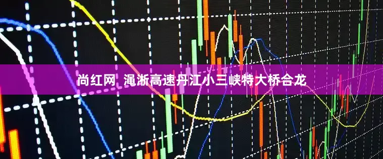 尚红网  渑淅高速丹江小三峡特大桥合龙