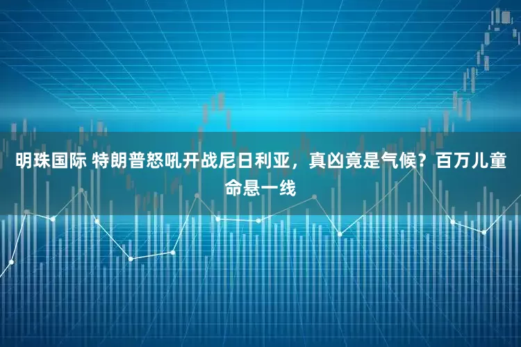 明珠国际 特朗普怒吼开战尼日利亚，真凶竟是气候？百万儿童命悬一线